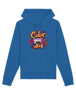 COLOR YOUR DAY - COLOREAZA-TI ZIUA - FLORI - PRIMAVARA 2 Hanorac Unisex Drummer