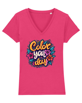 COLOR YOUR DAY - COLOREAZA-TI ZIUA - FLORI - PRIMAVARA 2 Raspberry