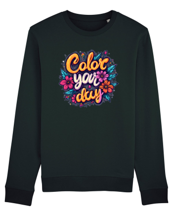 COLOR YOUR DAY - COLOREAZA-TI ZIUA - FLORI - PRIMAVARA 2 Black
