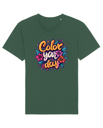 COLOR YOUR DAY - COLOREAZA-TI ZIUA - FLORI - PRIMAVARA 2 Bottle Green