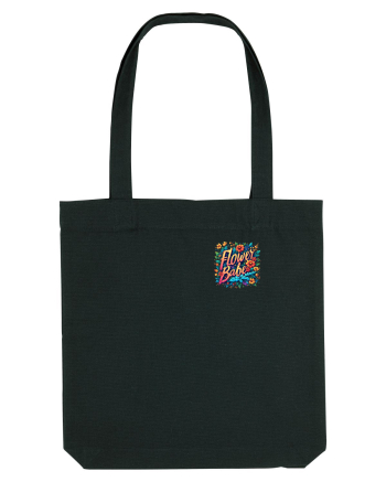 FLOWER BABE - FATA CU FLORI - lateral Black