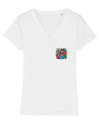 FLOWER BABE - FATA CU FLORI - lateral White