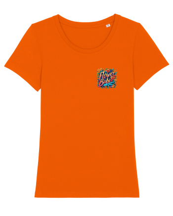FLOWER BABE - FATA CU FLORI - lateral Bright Orange