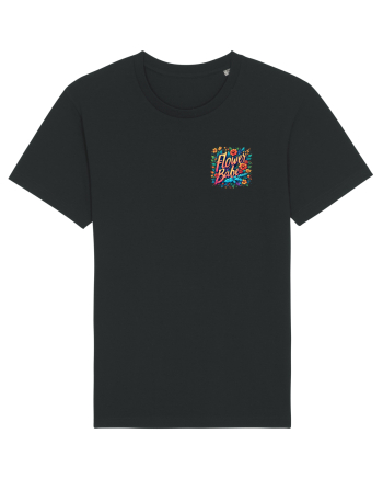FLOWER BABE - FATA CU FLORI - lateral Black
