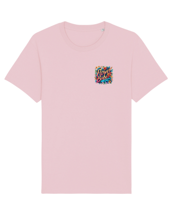 FLOWER BABE - FATA CU FLORI - lateral Cotton Pink