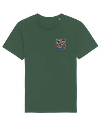 FLOWER BABE - FATA CU FLORI - lateral Bottle Green