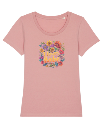 FLOWER BABE - FATA CU FLORI  Canyon Pink