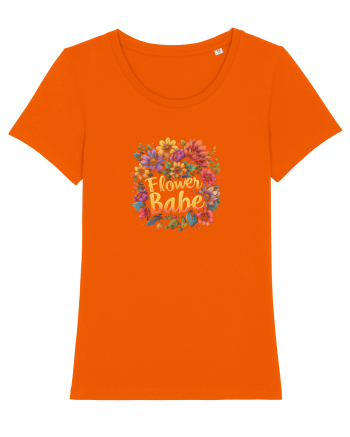 FLOWER BABE - FATA CU FLORI  Bright Orange
