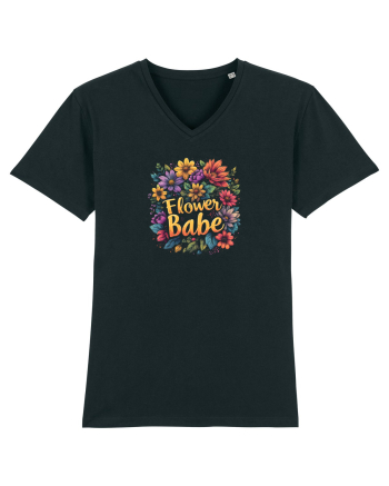 FLOWER BABE - FATA CU FLORI  Black