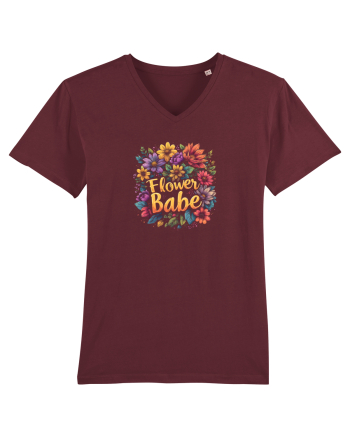 FLOWER BABE - FATA CU FLORI  Burgundy