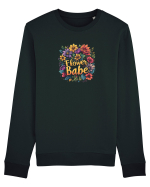 FLOWER BABE - FATA CU FLORI  Bluză mânecă lungă Unisex Rise