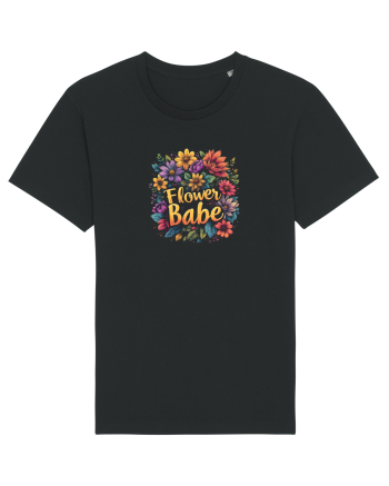 FLOWER BABE - FATA CU FLORI  Black
