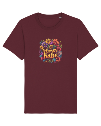 FLOWER BABE - FATA CU FLORI  Burgundy