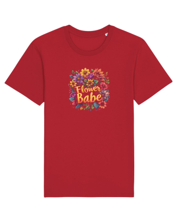 FLOWER BABE - FATA CU FLORI  Red