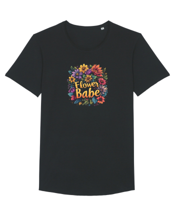 FLOWER BABE - FATA CU FLORI  Black