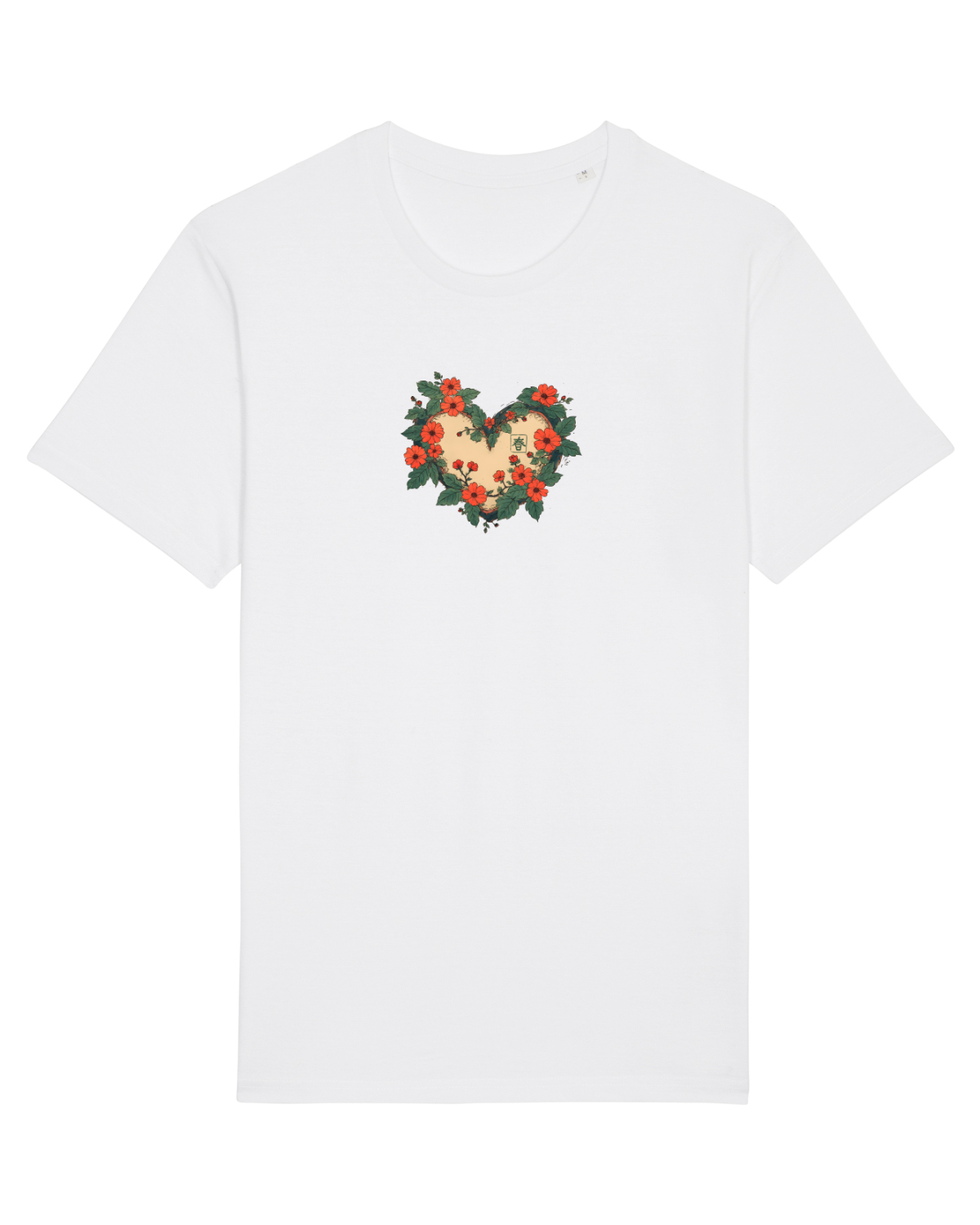 Tricou mânecă scurtă Unisex Rocker White