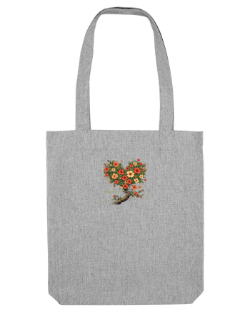 SPRING IS HERE - PRIMAVARA E AICI -  INIMA POM Heather Grey