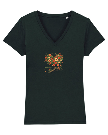 SPRING IS HERE - PRIMAVARA E AICI -  INIMA POM Black