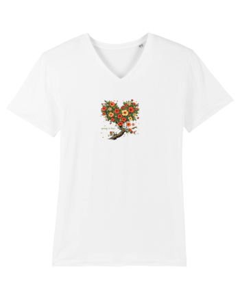 SPRING IS HERE - PRIMAVARA E AICI -  INIMA POM White