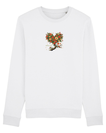 SPRING IS HERE - PRIMAVARA E AICI -  INIMA POM White