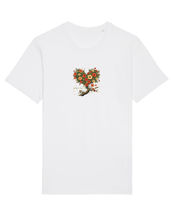 SPRING IS HERE - PRIMAVARA E AICI -  INIMA POM White