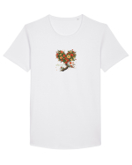 SPRING IS HERE - PRIMAVARA E AICI -  INIMA POM Tricou mânecă scurtă guler larg Bărbat Skater