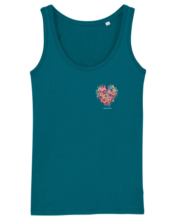 SPRING IS HERE - PRIMAVARA E AICI -  INIMA din FLORI - lateral Ocean Depth