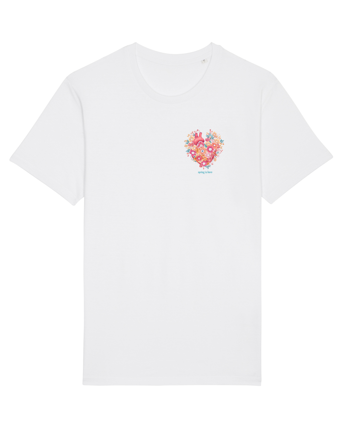 Tricou mânecă scurtă Unisex Rocker White