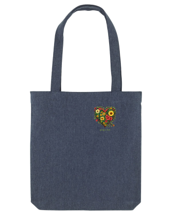 SPRING IS HERE - PRIMAVARA E AICI -  INIMA din FLORI 2 - lateral Midnight Blue