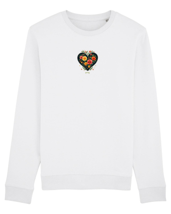 SPRING  - PRIMAVARA -  INIMA din FLORI  White