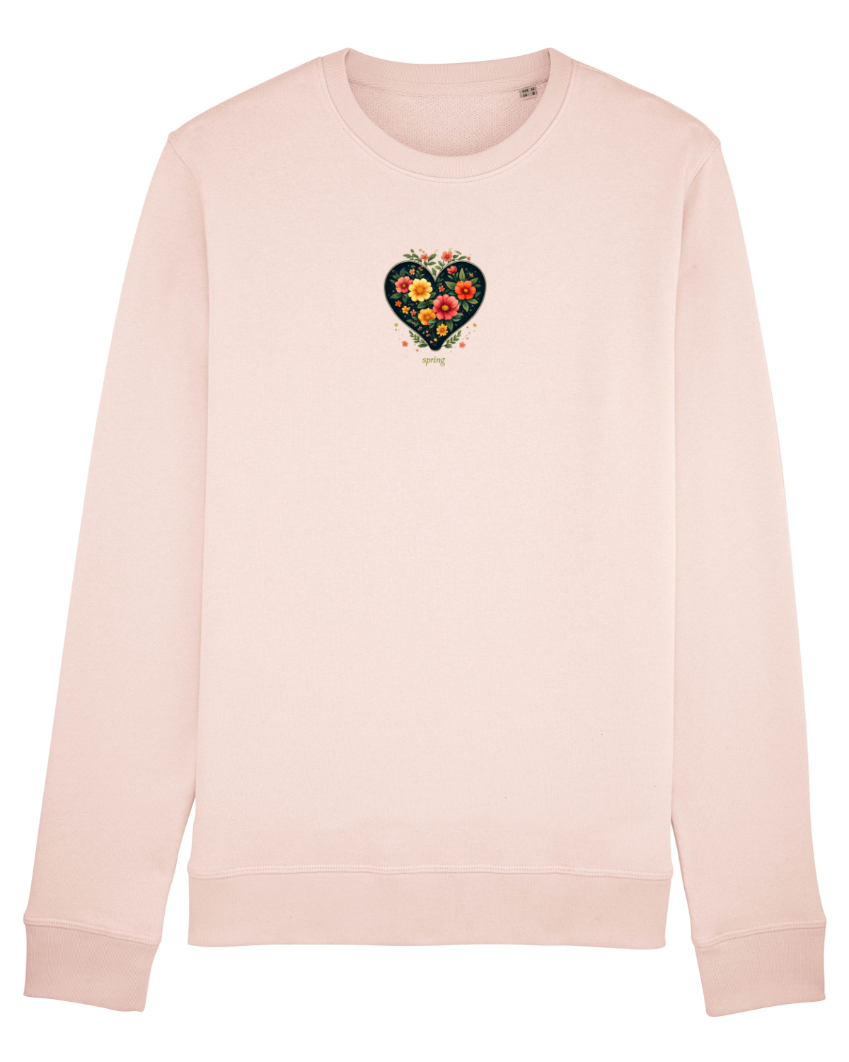 Bluză mânecă lungă Unisex Rise Candy Pink