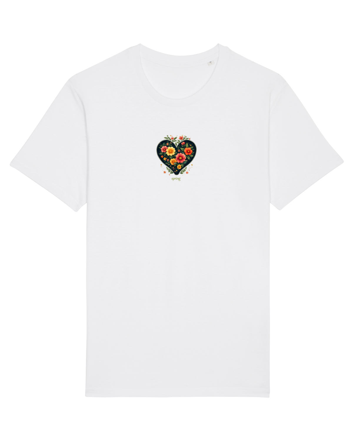 Tricou mânecă scurtă Unisex Rocker White