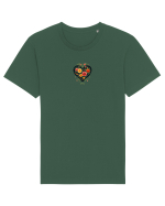 SPRING  - PRIMAVARA -  INIMA din FLORI  Tricou mânecă scurtă Unisex Rocker