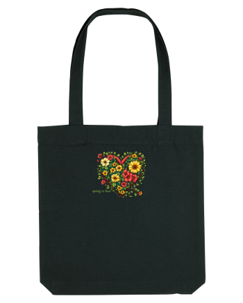 SPRING IS HERE  - PRIMAVARA E AICI -  INIMA din FLORI 4 Black