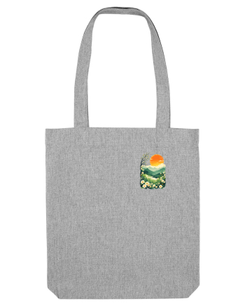 PRIMAVARA FLORI PEISAJ MUNTE - lateral Heather Grey