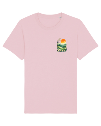 PRIMAVARA FLORI PEISAJ MUNTE - lateral Cotton Pink