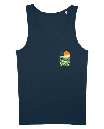 PRIMAVARA FLORI PEISAJ MUNTE - lateral Navy