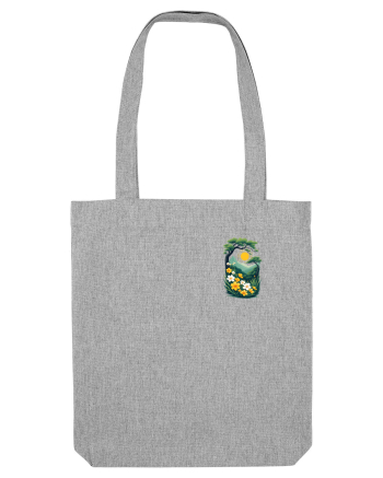 PRIMAVARA FLORI PEISAJ MUNTE - lateral 2 Heather Grey