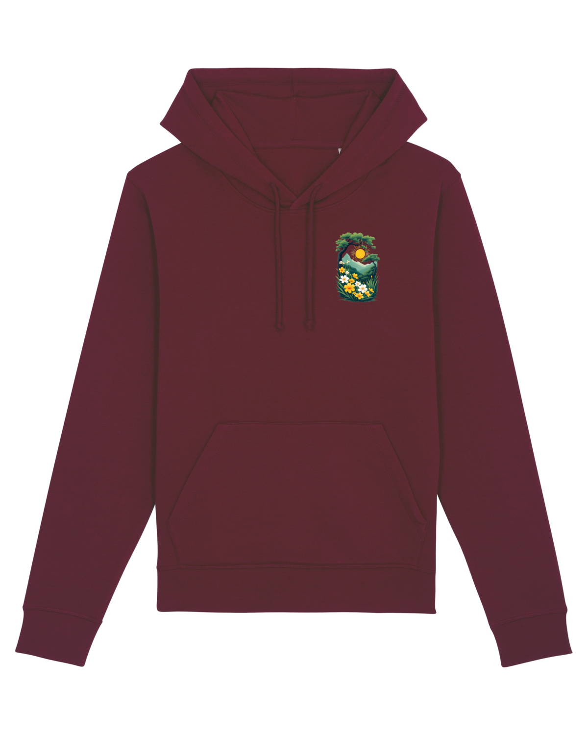 Hanorac Unisex Drummer Burgundy