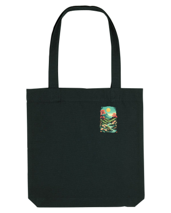 PRIMAVARA FLORI PEISAJ MUNTE - lateral 3 Black