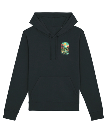PRIMAVARA FLORI PEISAJ MUNTE - lateral 3 Black