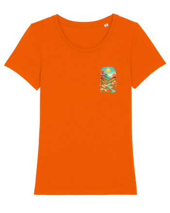 PRIMAVARA FLORI PEISAJ MUNTE - lateral 3 Bright Orange