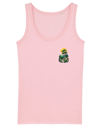 PRIMAVARA FLORI PEISAJ MUNTE - lateral 4 Cotton Pink