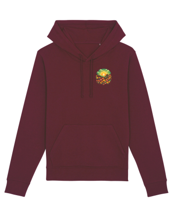 PRIMAVARA FLORI PEISAJ MUNTE -lateral Burgundy