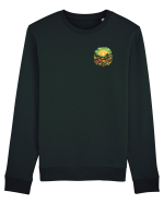 PRIMAVARA FLORI PEISAJ MUNTE -lateral Bluză mânecă lungă Unisex Rise