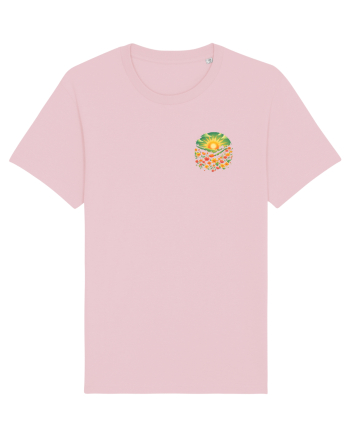 PRIMAVARA FLORI PEISAJ MUNTE -lateral Cotton Pink