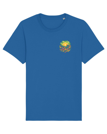 PRIMAVARA FLORI PEISAJ MUNTE -lateral Royal Blue