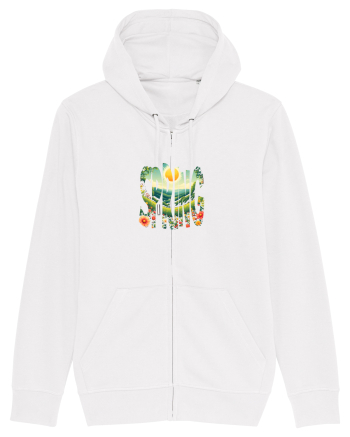 SPRING - PRIMAVARA FLORI PEISAJ MUNTE White