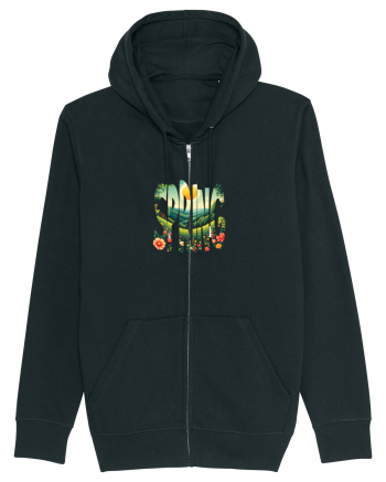 SPRING - PRIMAVARA FLORI PEISAJ MUNTE Black