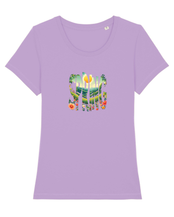 SPRING - PRIMAVARA FLORI PEISAJ MUNTE Lavender Dawn